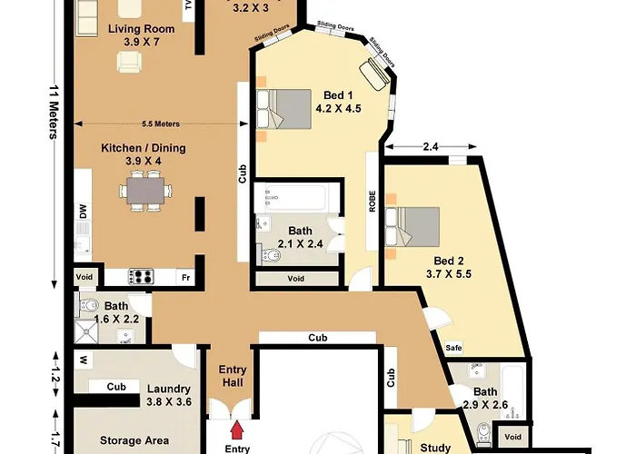 St. Julians Portomaso Marina Antique 아파트 *